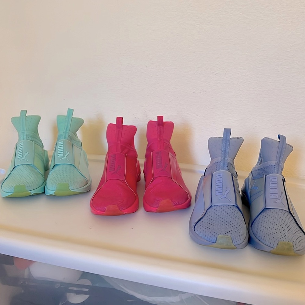 Set of Puma Fierce Bright Colorways WM sz 6